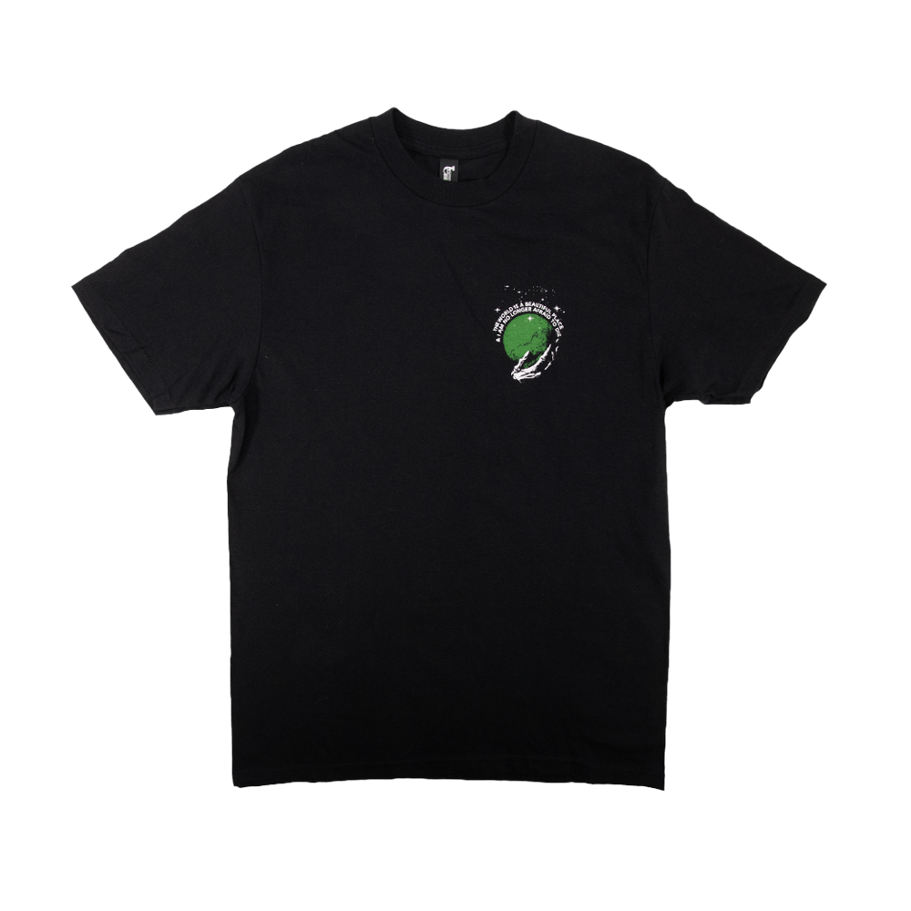 Skull Globe Tee - Black