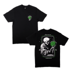 Skull Globe Tee - Black