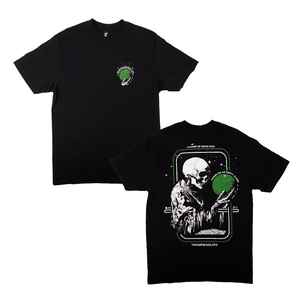 Skull Globe Tee - Black